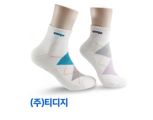 주식회사 티디지 스포츠 자수양말 2족 세트 제작사례