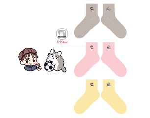 강미**님의 자수양말 제작사례.