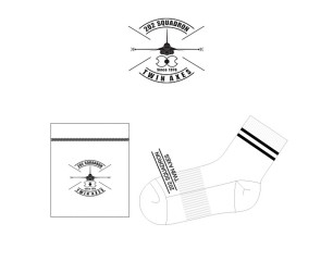 공군부대 202SQ의 남자 스포츠 양말 제작사례.