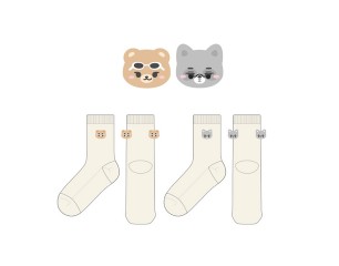 최은**님이 개인적으로 제작한 남, 녀 공용 패션 장목양말입니다.