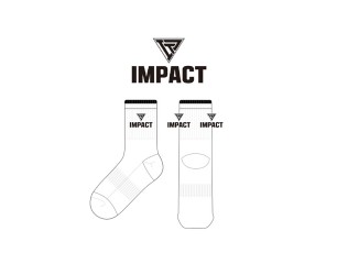임팩트공무원체력학원_IMPACT의 남, 녀 공용 스포츠 중목양말 제작사례
