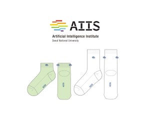서울대학교 AI 연구원(AIIS)_Artificial Intelligence Institute of Seoul National University의 남, 녀 공용 패션 발목양말과 중목양말 제작사례