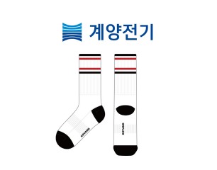 계양전기_KEYANG ELECTRIC MACHINERY의 남, 녀 공 스포츠 장목양말 제작사례