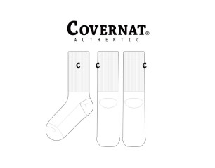 커버낫_COVERNAT의 남, 녀 공용 패션 자수 장목양말 제작사례_2차