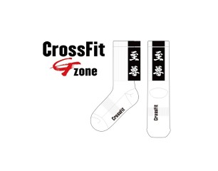 크로스핏지존_CrossFit Gzone의 남, 녀 공용 스포츠 장목양말 제작사례