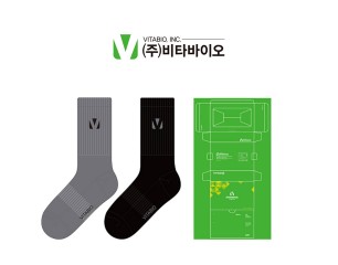 (주)비타바이오_VITABIO, INC의 남자 스포츠 장목양말 선물세트 제작사례_8차
