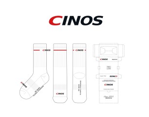 싸이노스_CINOS의 남, 녀 공용 스포츠 장목양말 제작사례