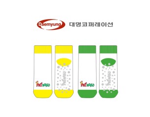 대명코퍼레이션(Daemyung)_앤트월드(ant world)의 아동 패션 논슬립 발목양말 제작사례_4차