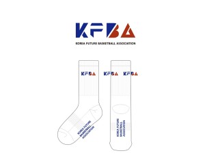 KFBA_덩킹농구교실의 남, 녀 공용 스포츠 장목양말 제작사례