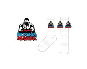 복싱마스터_BOXING MASTER의 남, 녀 공용 스포츠 장목양말 제작사례