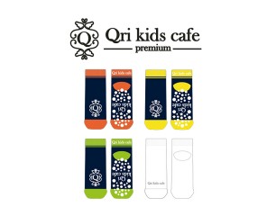 큐리키즈카페의 아동, 성인 패션 논슬립 단목양말 제작사례