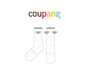 쿠팡_coupang의 남, 녀 공용 스포츠 장목양말 제작사례_2차