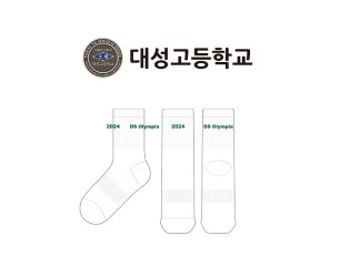 대성고등학교_대성올림피아_DS Olympia의 남자 스포츠 중목양말 제작사례_2차