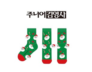 주니어 김영사_내 멋대로 산타 뽑기의 초등학교 고학년 패션 중목양말 제작사례_2차