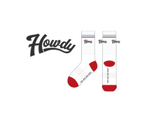 하우디 크로스핏_Howdy의 남, 녀 공용 스포츠 장목양말 제작사례