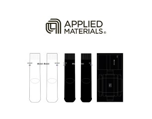 어플라이드 머티어리얼즈 코리아_APPLIED MATERIALS의 남, 녀 공용 패션 자수 장목 선물센트 제작사례