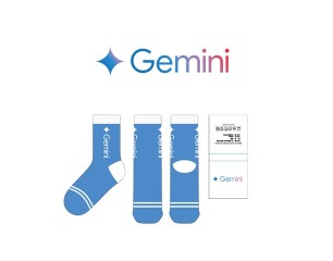 구글_제미니_Gemini의 남, 녀 공용 패션 중목양말 제작사례