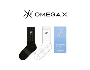 오메가엑스_OMEGA X의 남, 녀 공용 스포츠 장목양말 제작사례