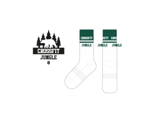 크로스핏 정글의 남, 녀 공용 스포츠 장목양말 제작사례