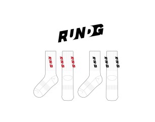 RunDG  남녀공용 스포츠 장목양말 제작사례
