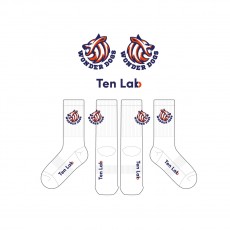 팬들_원더독스_김연경배구감독팀 남녀공용 심리스 스포츠 중목양말 제작사례