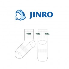 진로(JINRO)_테라(TERRA)의 남, 녀 공용 스포츠 단목양말 제작사례