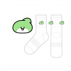 인프렙의 남녀공용 스포츠 중목양말 제작사례