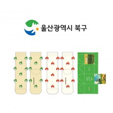 울산광역시 북구_울산숲의 아동 패션 중목양말 선물세트 제작사례