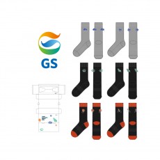 GS_두리토탈의 남자,여자, 빅사이즈 스포츠 장목양말 제작사례