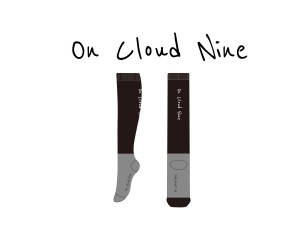 뭉게뭉게의 남여공용 패션 니삭스 승마양말 제작사례