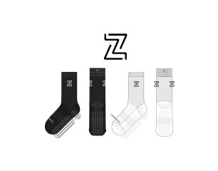 제로스웨이의 남여공용 논슬립 스포츠 장목양말 제작사례