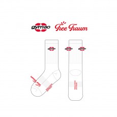 트리트라움 피트니스의 남녀공용 스포츠 장목양말 제작사례