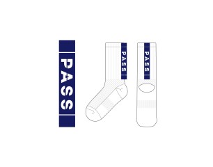 패스용인_pass의 남여공용 스포츠 장목양말 제작사례