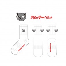 텐저블디자인_lifes good club의  남자 스포츠 중목양말 제작사례
