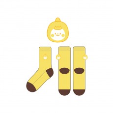 완주문화재단의 남녀공용 자수 수면양말 제작사례