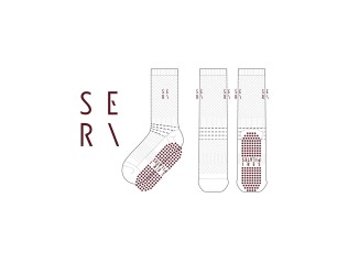 세리필라테스의 남녀공용 스포츠 논슬립 장목양말 제작사례