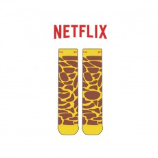 넷플릭스의 남여공용 패션 장목양말 제작사례