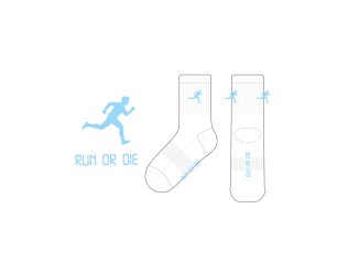 북프렌즈의 남여공용 패션 장목양말 제작사례