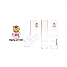 일주지앤에스의 남여공용 스포츠 장목양말 제작사례