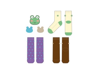 킵고잉스튜디오의 남여공용 패션 중목양말 제작사례