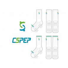 원에이드_학교체육진흥원의 남여공용 논슬립 스포츠 장목양말 제작사례